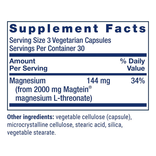Life Extension Neuro Mag Magnesium L-Threonate 90 Veg Capsulas