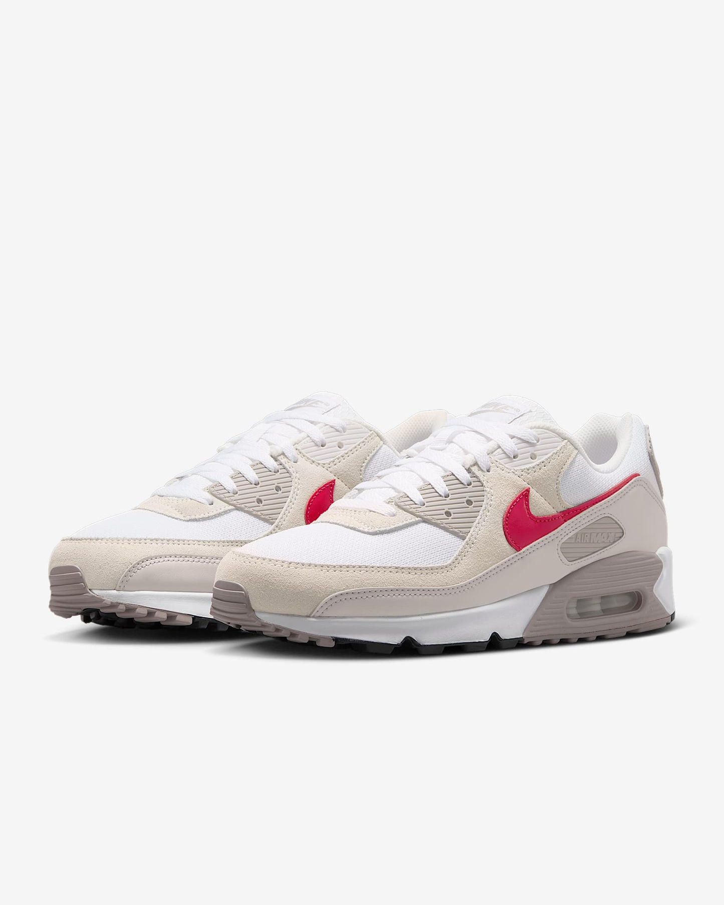 Zapatillas Nike Air Max 90 Shoes Black Smoke Gray Red DM0029-007
