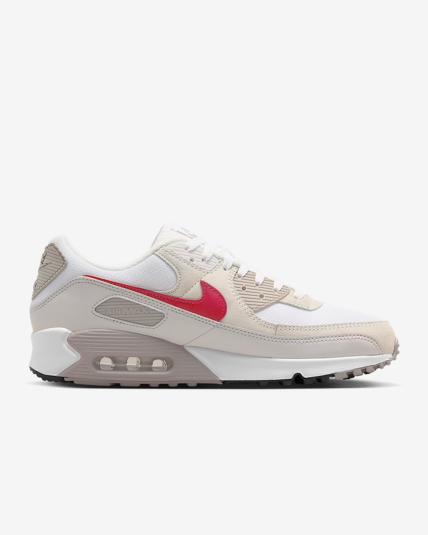 Zapatillas Nike Air Max 90 Shoes Black Smoke Gray Red DM0029-007