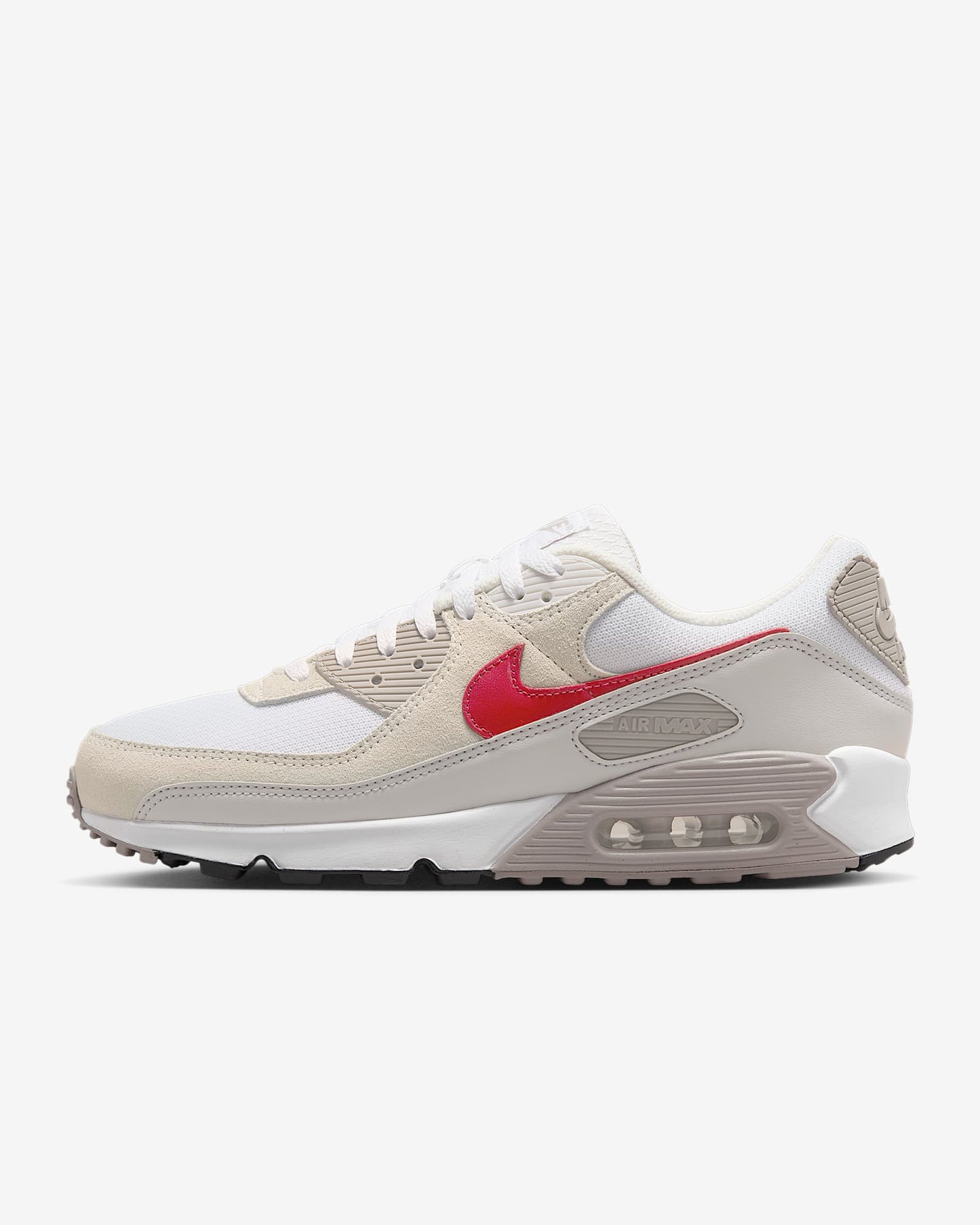 Zapatillas Nike Air Max 90 Shoes Black Smoke Gray Red DM0029-007