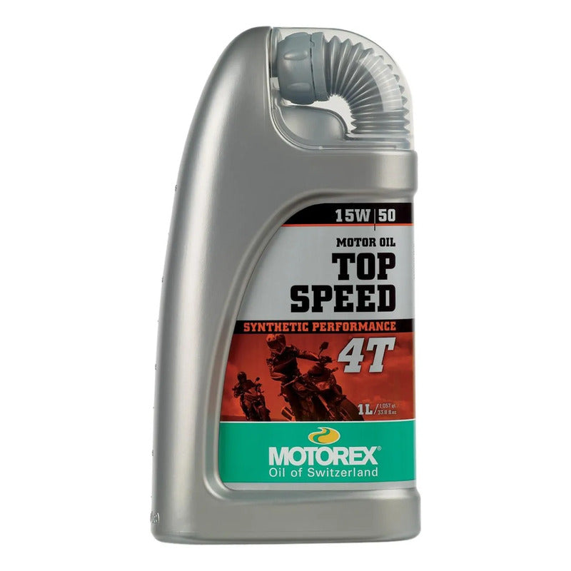 Aceite Sintético 4t 15w50 Para Motocicletas 1l Rendimiento M