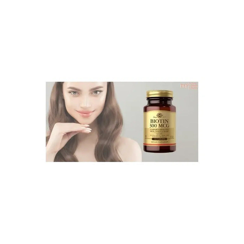 Solgar Biotina 300 Mcg 100 Tabletas N/a