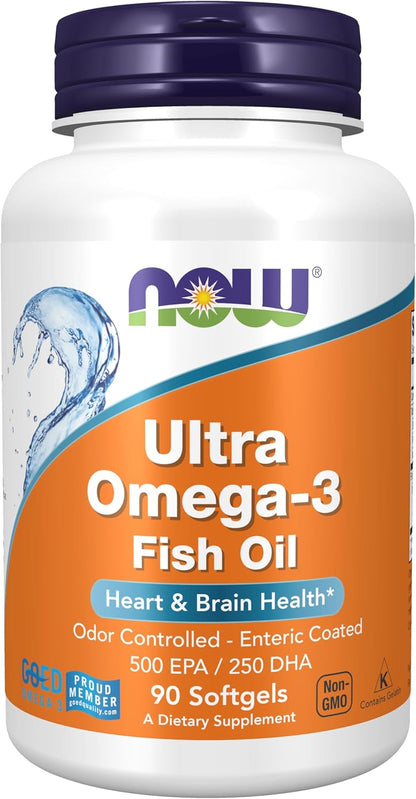 Ultra Omega 3 Now 90 Cápsulas