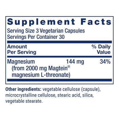 Life Extension Neuro Mag Magnesium L-Threonate 90 Veg Capsulas