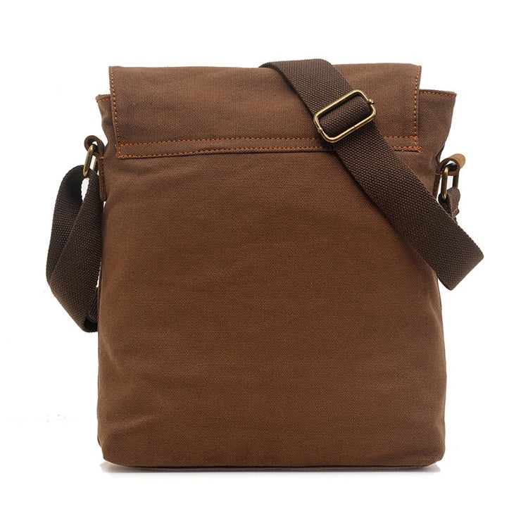 AUGUR 9088 Bolso bandolera tipo mensajero de lona estilo retro vertical