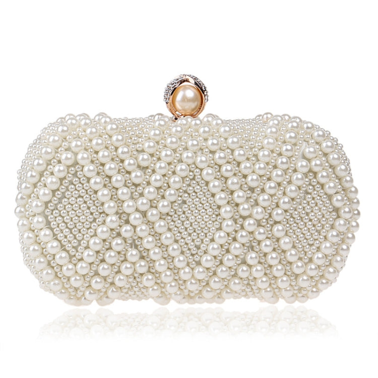 Bolso de mano con perlas para fiesta de banquete a la moda para mujer