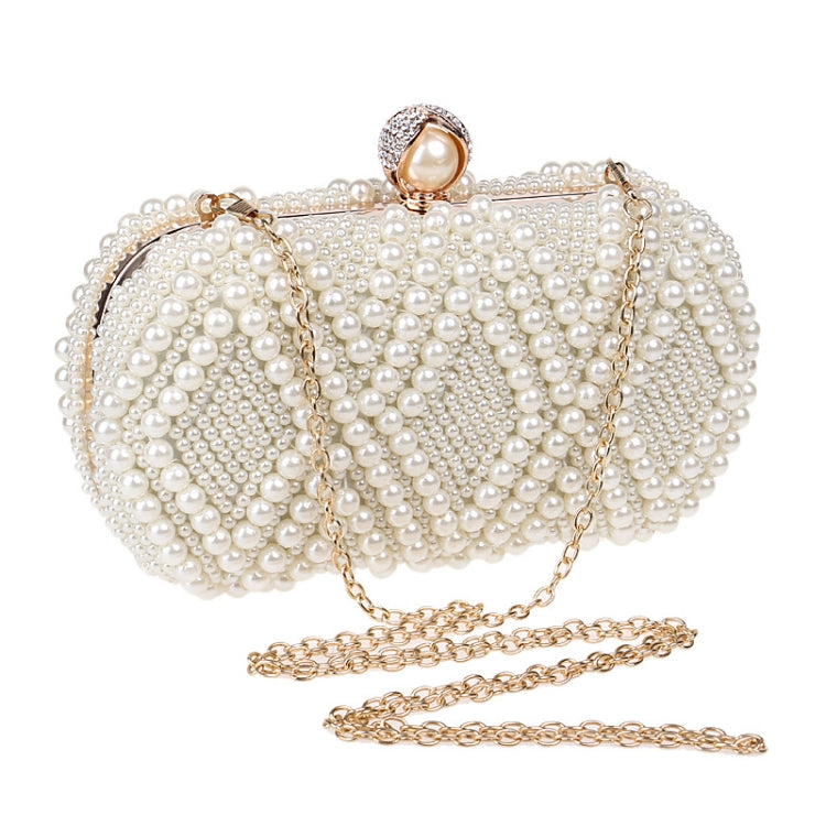 Bolso de mano con perlas para fiesta de banquete a la moda para mujer