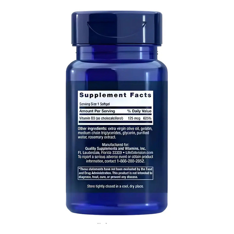 Vitamina D3 X 125 Mg 5000 Iu - Unidad A $1425 Neutro