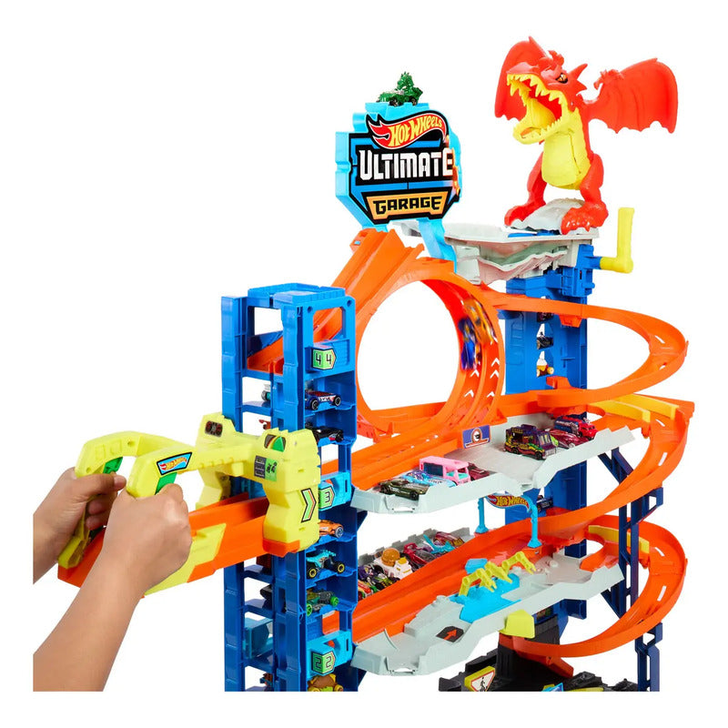 Hot Wheels City Pista De Juguete Ultimate Garage Envió Inmed Multicolor