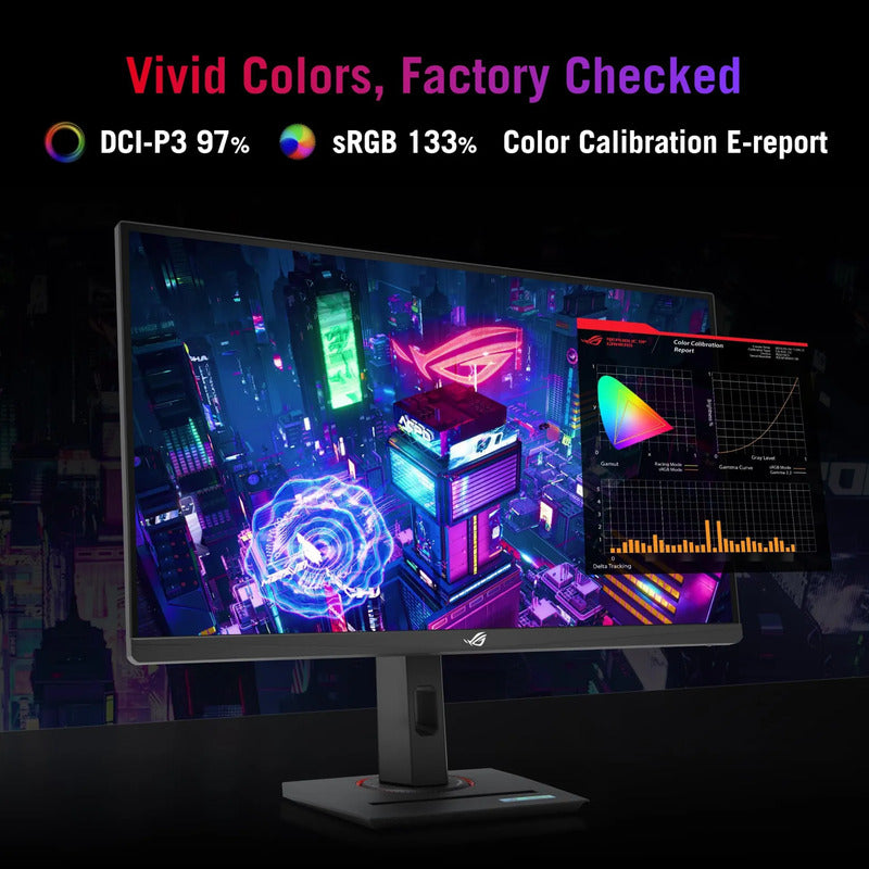 Monitor De Juegos 27 Pulgadas Qhd 180hz 1ms Hdr Usb-c Ips 133.0 Voltaje