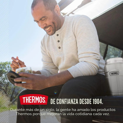 Tarro De Alimentos Aislado Vacío 1,4 Litros Acero Inoxidable Mate Acero Inoxidable (matte Stainless Steel)