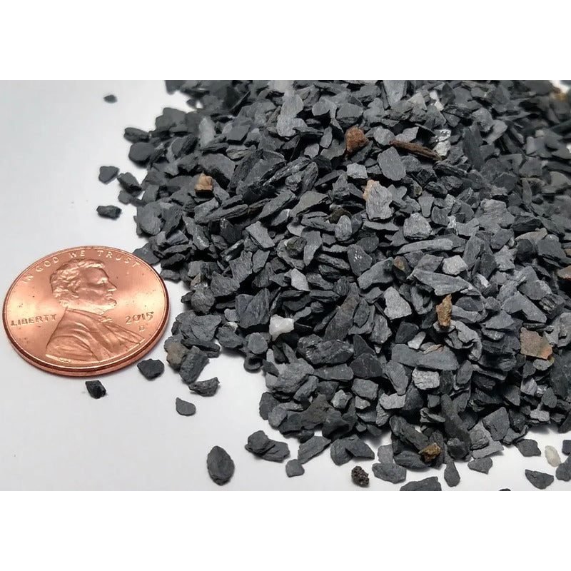 Piedras De Laja Para Jardín En Miniatura, Hadas De Jardín. Gris Oscuro