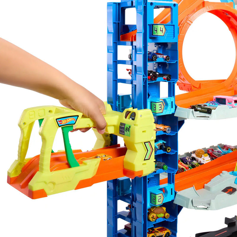 Hot Wheels City Pista De Juguete Ultimate Garage Escala 1:64 Color Multicolor