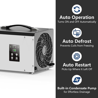 Deshumidificador Alorair Hd35p 70 Pintas Envió Rápido Blanco 110v