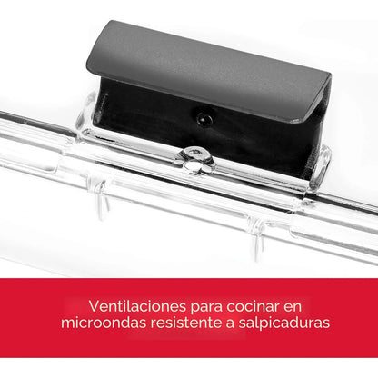 Juego De 5 Contenedores Plásticos Sin Bpa A Prueba De Fugas Transparente