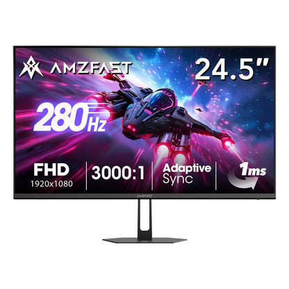 Monitor De Juegos Fhd 1080p 24.5 Pulgadas 280hz 1ms Mat 125 Voltaje
