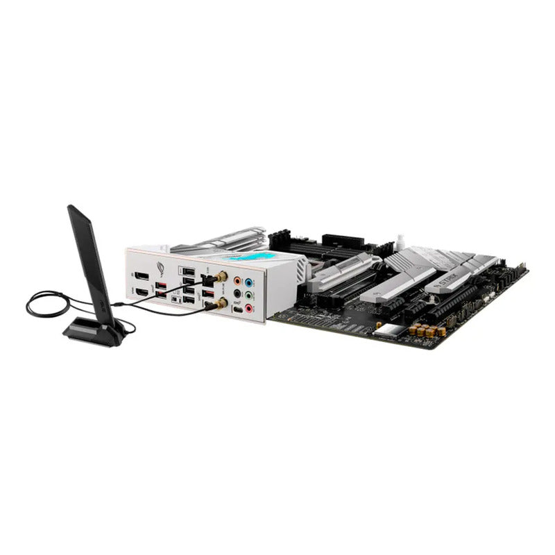 Tarjeta Madre Asus Rog Strix B650-a Gaming Wifi 6e Usb C Negro Con Blanco