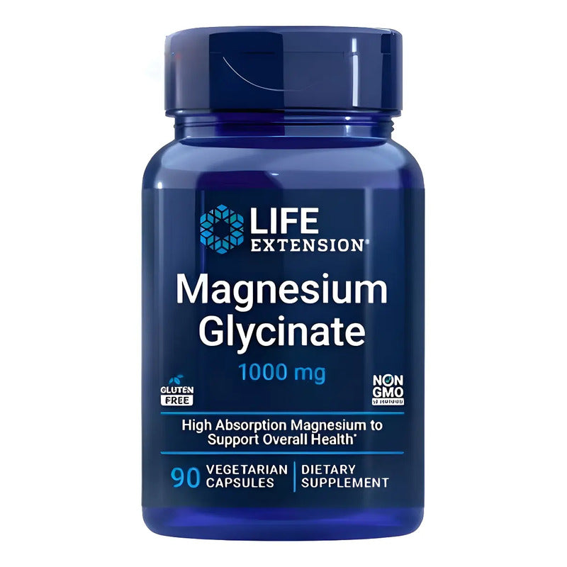 Magnesium Glycinate 1000mg X 90 - Unidad A $2090 Sin Sabor