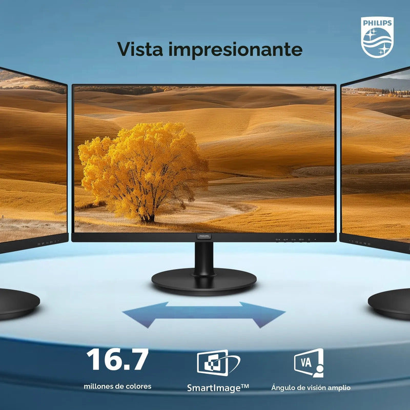 Monitor Led 24 Pulgadas Full Hd 100hz Sin Marco 178 Grados Sí 12 Voltios