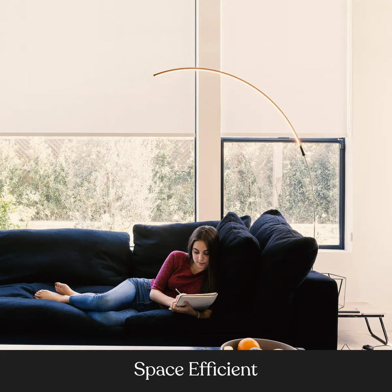 Brightech, L&aacute;mpara De Piso Led Sparq Arc. Curva, Dis.