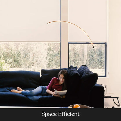 Brightech, L&aacute;mpara De Piso Led Sparq Arc. Curva, Dis.