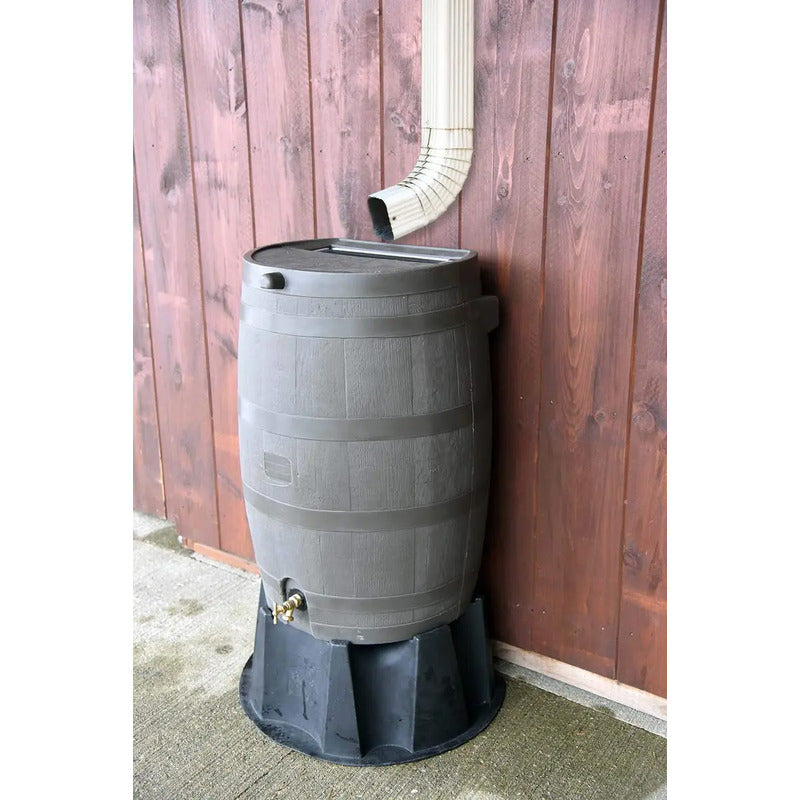 Barril De Recolección De Agua De Lluvia De 50 Galones Rts .
