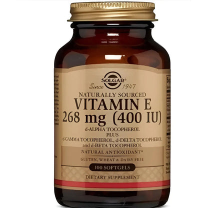 Solgar Vitamina E D-alfa D-beta D-delta 400 Ui 100 Caps N/a
