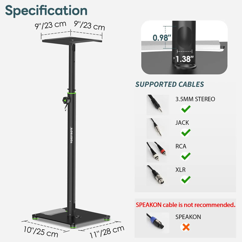 Soportes Para Monitor Ajustables 31 A 50 Pulgadas Acero Plat Plateado