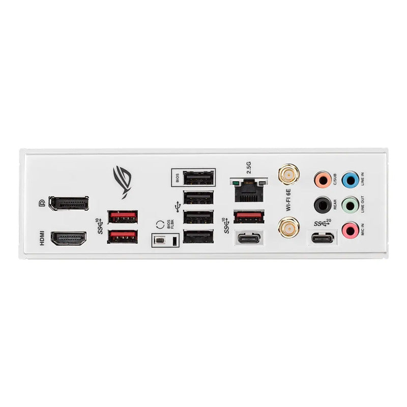 Tarjeta Madre Asus Rog Strix B650-a Gaming Wifi 6e Usb C Negro Con Blanco