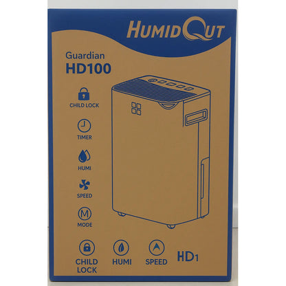 Deshumidificador De 100 Pintas Humidcut 6000 Pies Energy Sta Blanco 110v