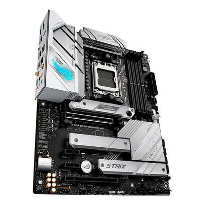 Tarjeta Madre Asus Rog Strix B650-a Gaming Wifi 6e Usb C Negro Con Blanco