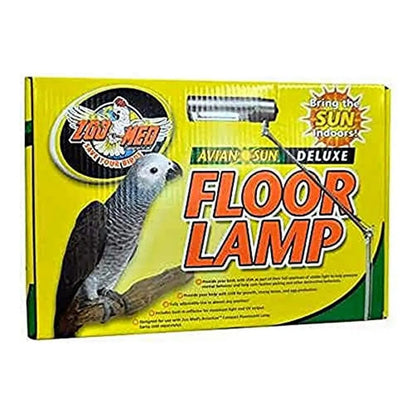 Zoo Med Aviansun, Lámpara De Pie De Lujo Para Mascotas