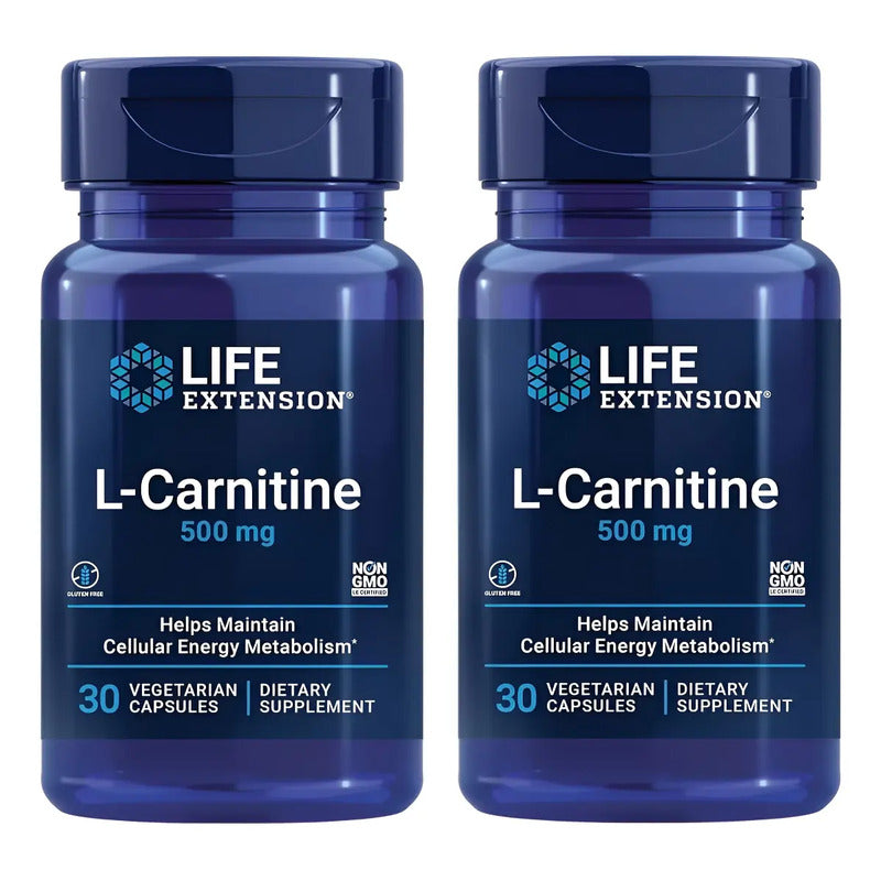 2 L-carnitine 500 Mg X 30 Caps - Unidad A $114000 Sin Sabor