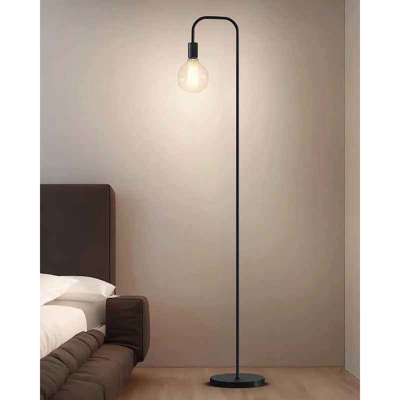 Lámpara De Pie Industrial Oneach Led Para Sala Y Dormitorio Verde Oscuro