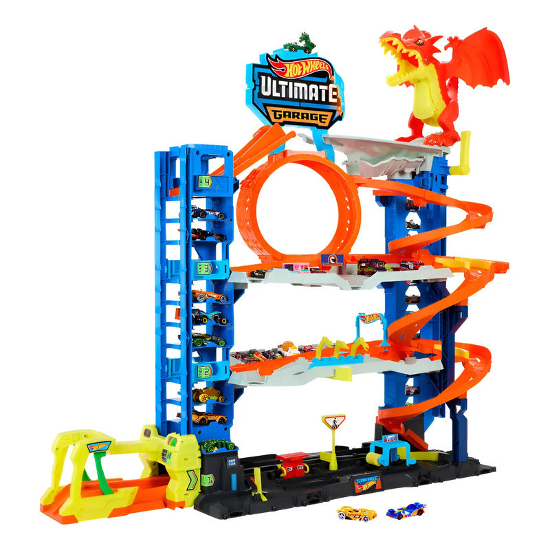 Hot Wheels City Pista De Juguete Ultimate Garage Envió Inmed Multicolor