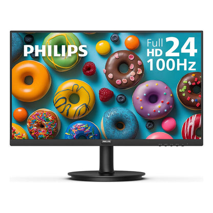 Monitor Led 24 Pulgadas Full Hd 100hz Sin Marco 178 Grados Sí 12 Voltios