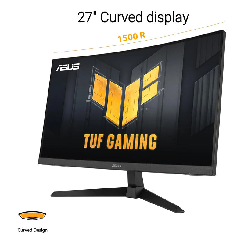 Monitor Curvo 27 Pulgadas Full Hd 180hz 1ms Cuidado Ojos 100.0 Voltaje