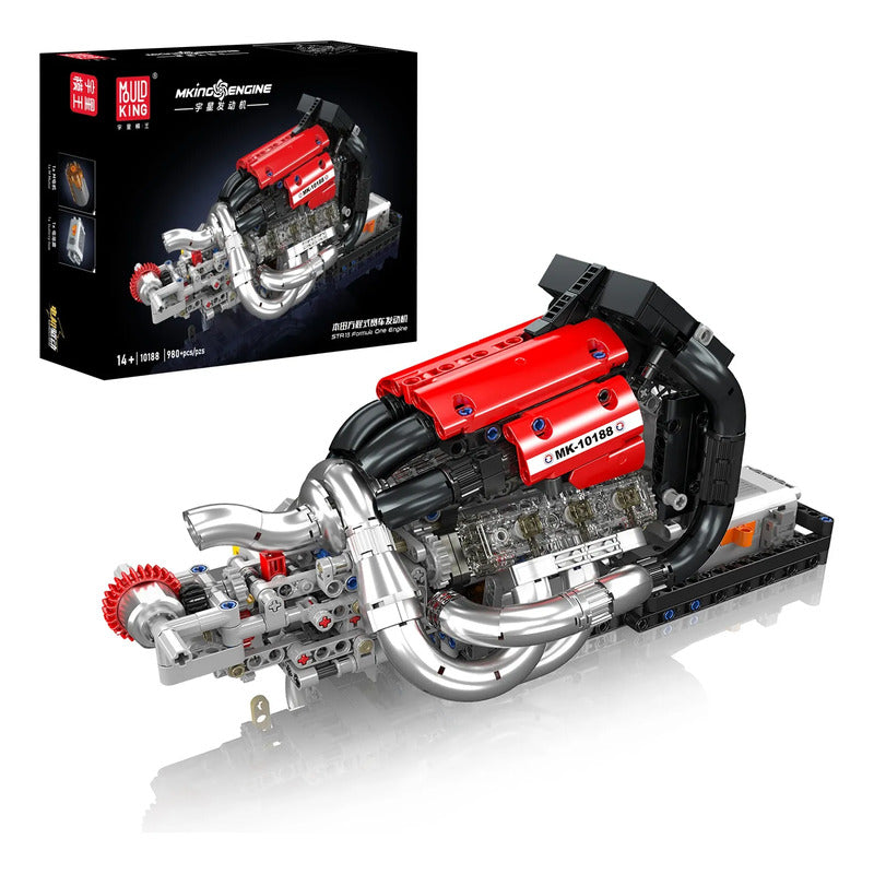 Motor De Carreras Bloques De Construcción 980 Piezas