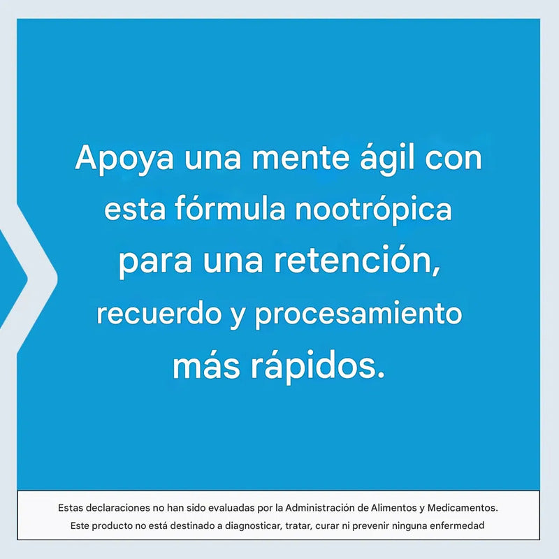 Life Extension Quick Brain Nootrópico, Pensamiento Rápido Sin Sabor