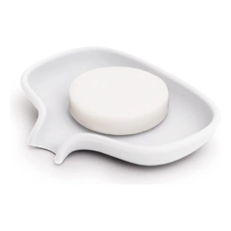 Bosign Jabonera De Silicona - Pequeña (blanco) Color Blanco