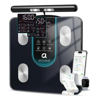 Báscula Inteligente De Baño 8 Electrodos 50 Métricas Imc Gra Azul Oscuro Voltaje