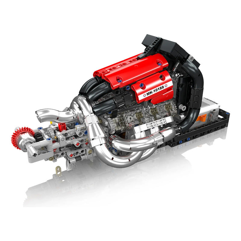 Motor De Carreras Bloques De Construcción 980 Piezas