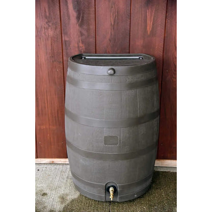 Barril De Recolección De Agua De Lluvia De 50 Galones Rts .