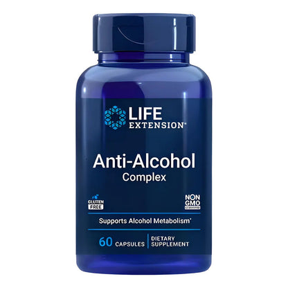 Life Extension Anti-alcohol X60 - Unidad A $2138 Sin Sabor