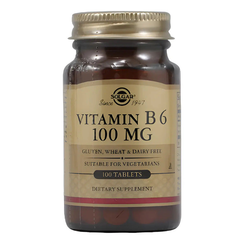 Vitamina B6 100 Mg  100 Tableta Sin Sabor