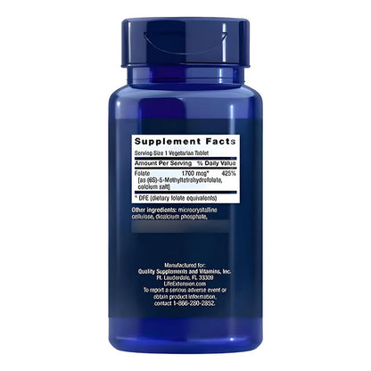 Optimized Folate Life Extension - Unidad A $1188 Neutro