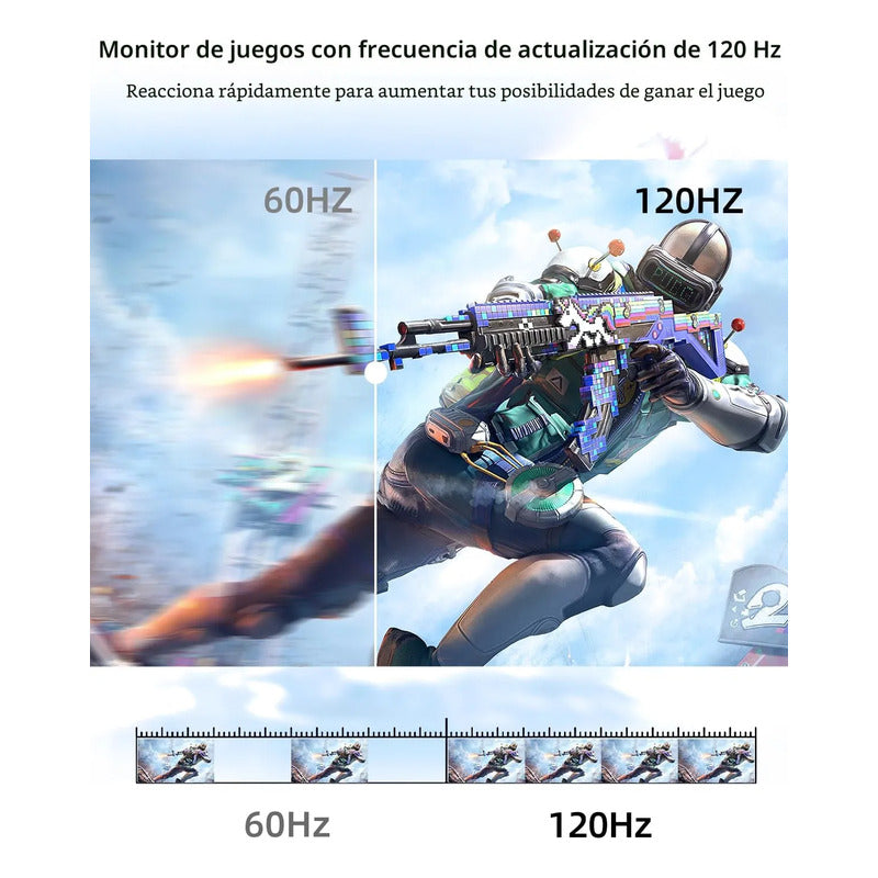 Monitor Portátil 18.5 Pulgadas 120 Hz Full Hd Para Juegos 125 Voltaje