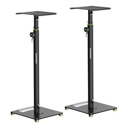 Soportes Para Monitor Ajustables 31 A 50 Pulgadas Acero Plat Plateado