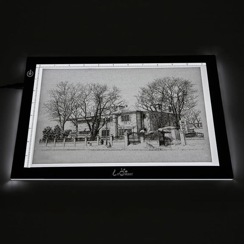 Caja De Luz Led A4 Portátil Para Dibujo Y Transferencias