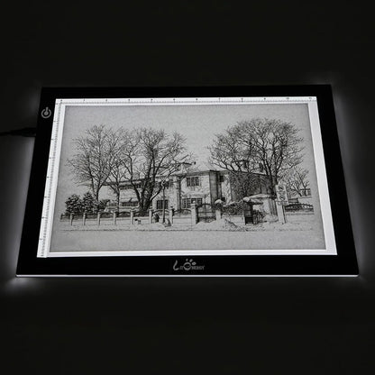 Caja De Luz Led A4 Portátil Para Dibujo Y Transferencias